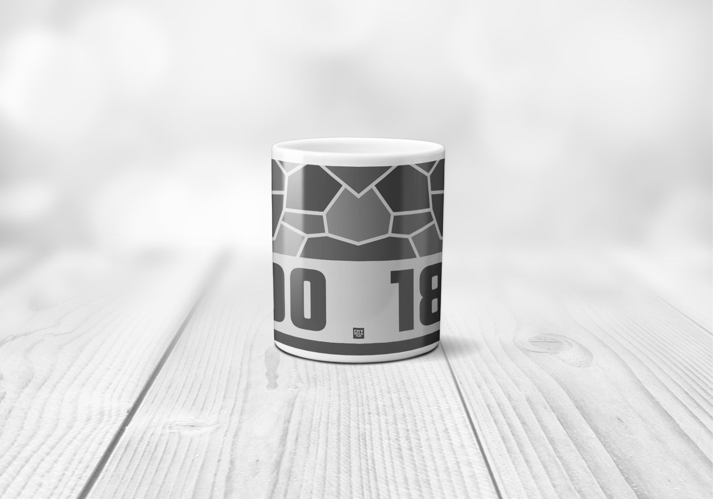 1800 Year Mug (11oz, Melange Grey)