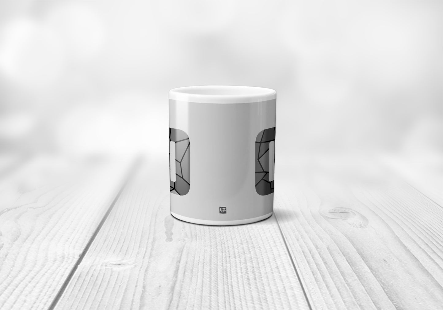 00 Number Mug (Melange Grey)