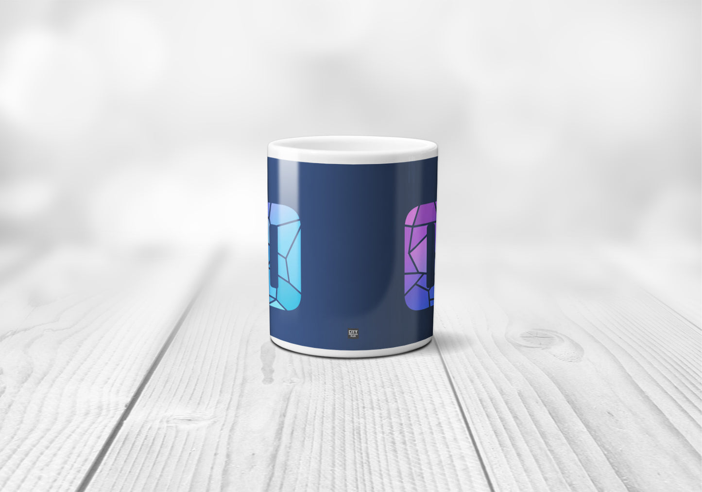 12 Number Mug (Navy Blue)