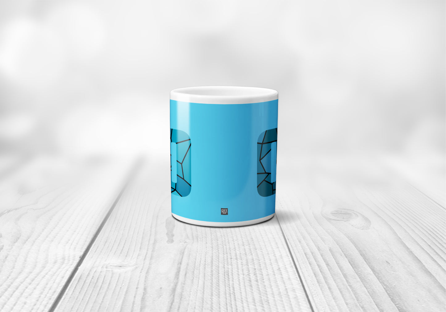 00 Number Mug (Sky Blue)